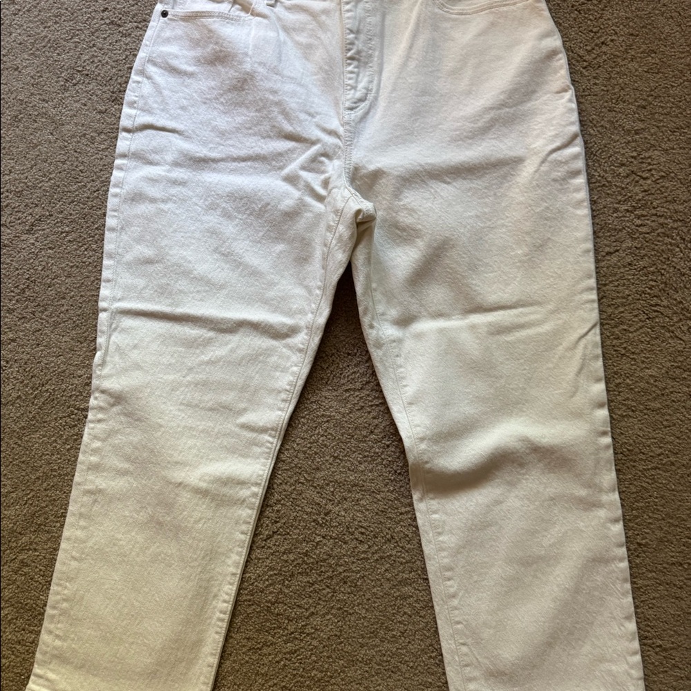 New white jeans